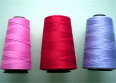 중국 염색된 다채로운 100%년 폴리에스테 꿰매는 실 털실 40/2의 재봉틀을 위한 폴리에스테 실 협력 업체