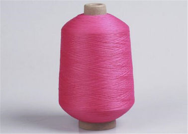 중국 뜨개질을 하기를 위한 염색된 빨간 나일론 끌기에 의하여 무늬를 짜넣는 털실 가득 차있는 둔한 Z 강선전도 100D/36F 협력 업체